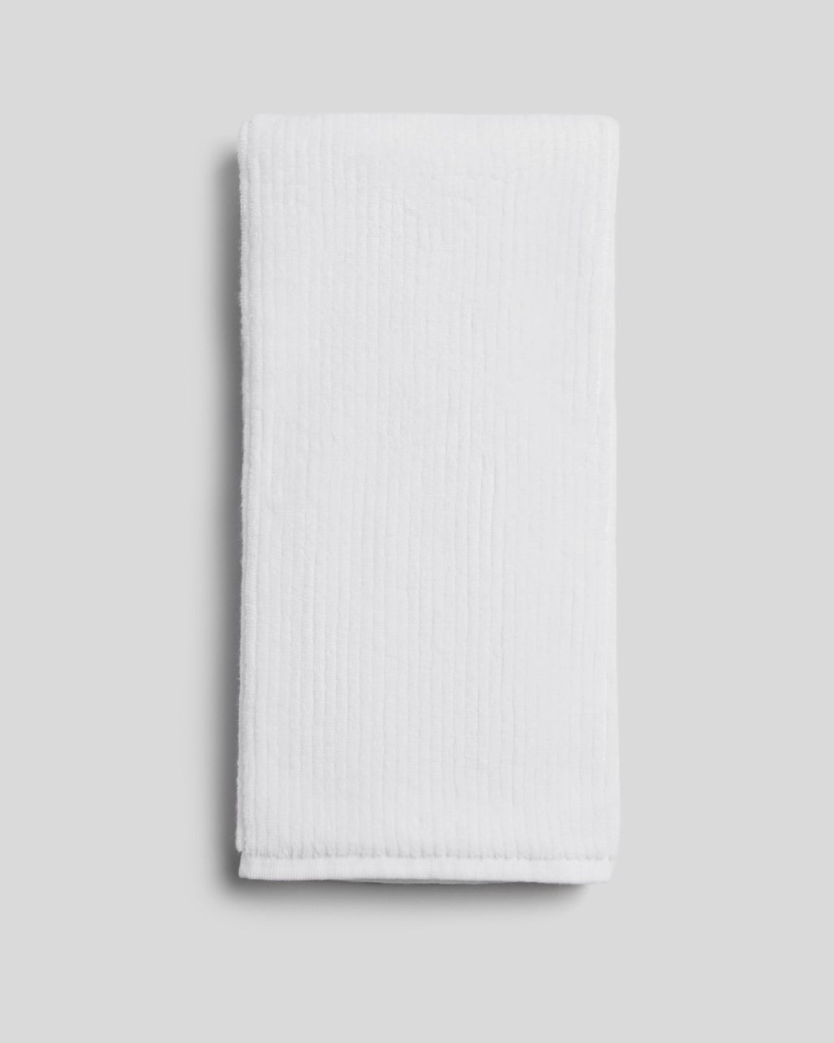 Soft Rib Towels (White)