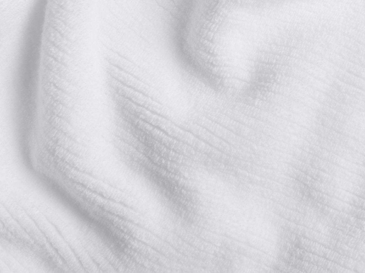 4+4 Soft Rib Bath Bundle - White