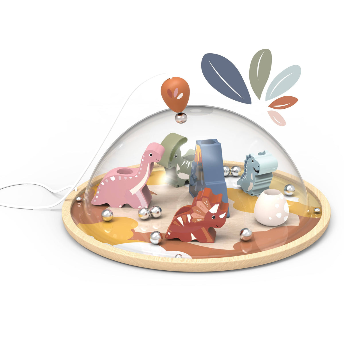 Speedy Monkey Dino Magnet Dome