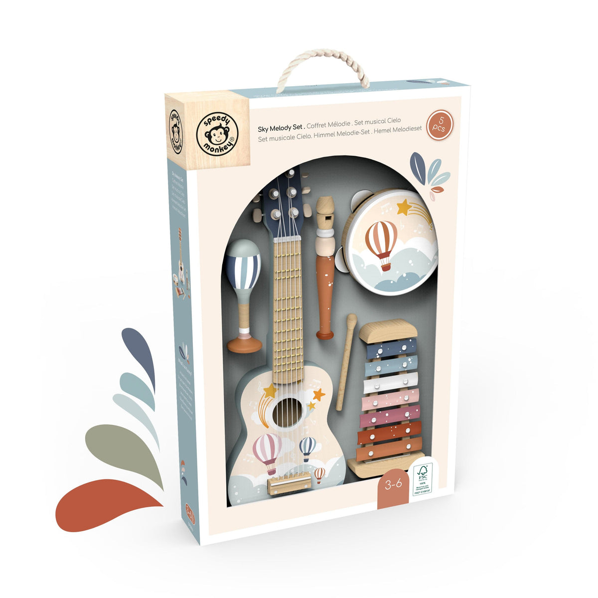 Speedy Monkey Sky Melody Set (L)