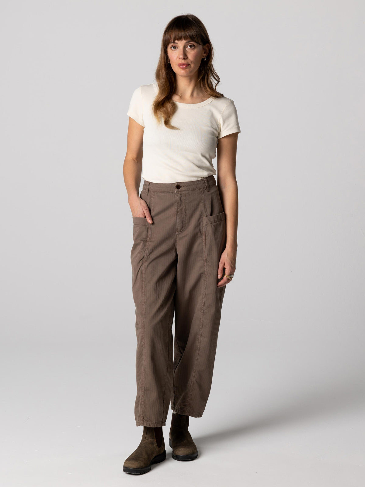 Women's Powes Ribbed T-shirt