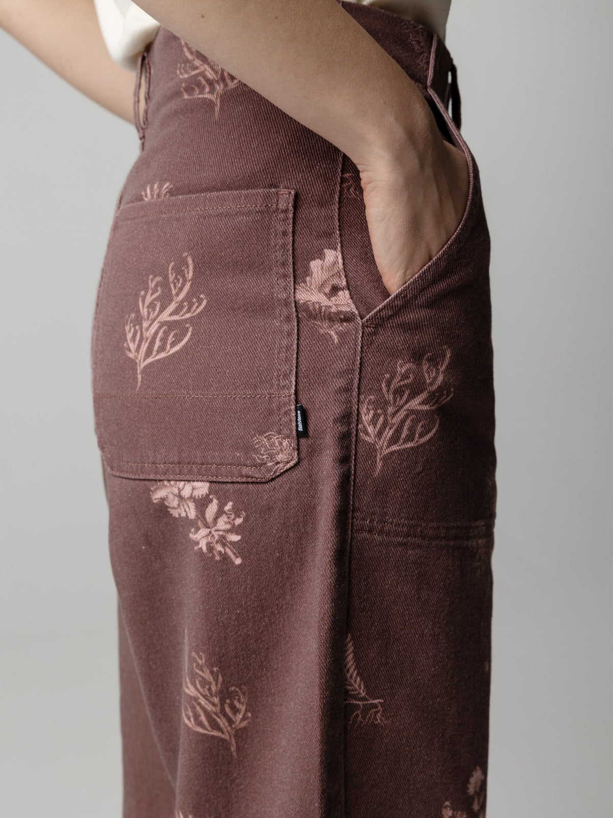 Women's Floral Marine Yarrel Printed Trouser