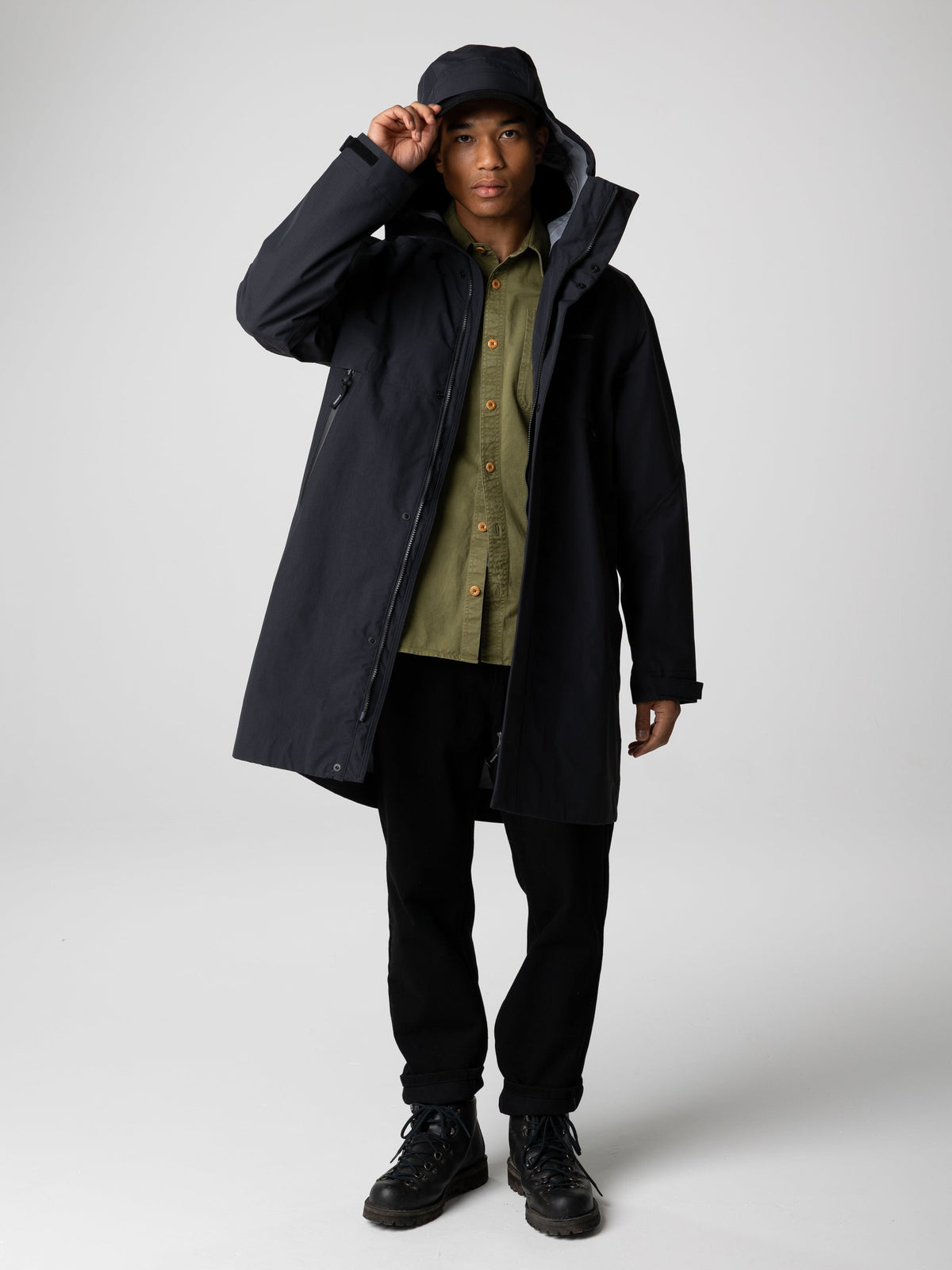Men's Longline Stormbird Waterproof Jacket
