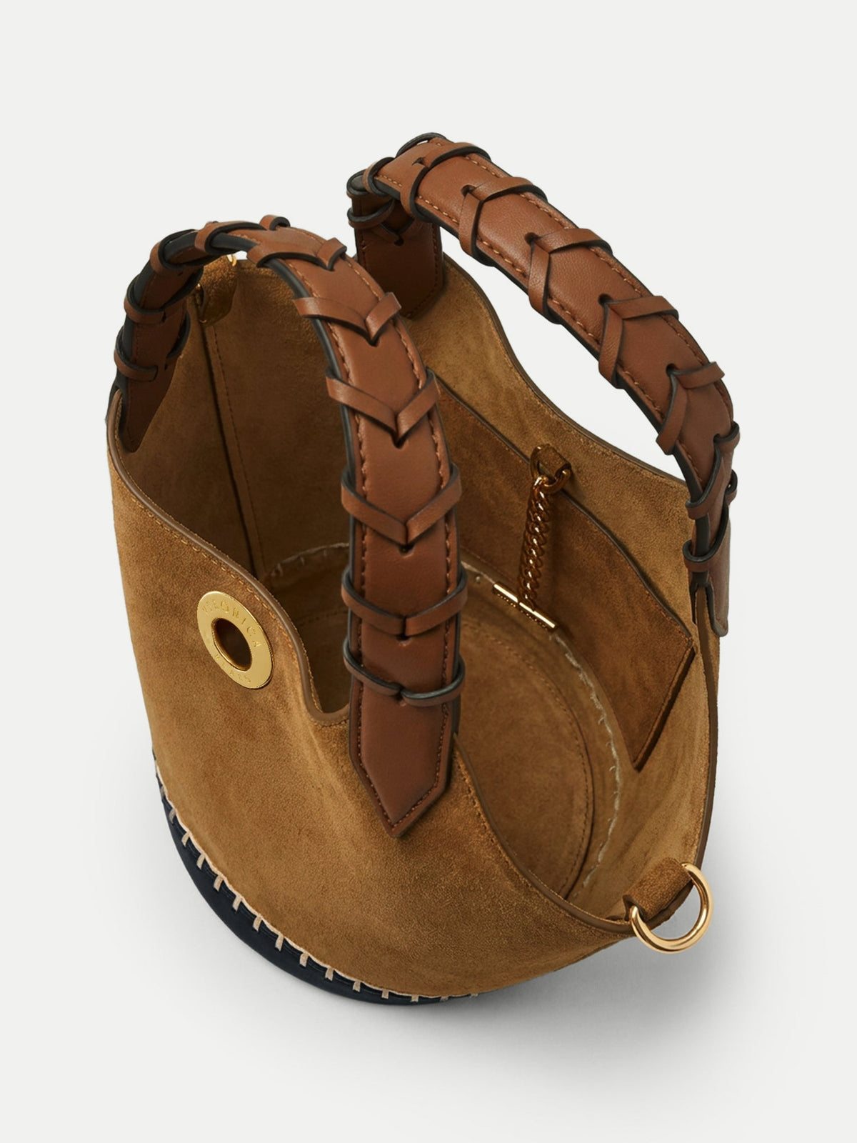 Suede Anchor Bag