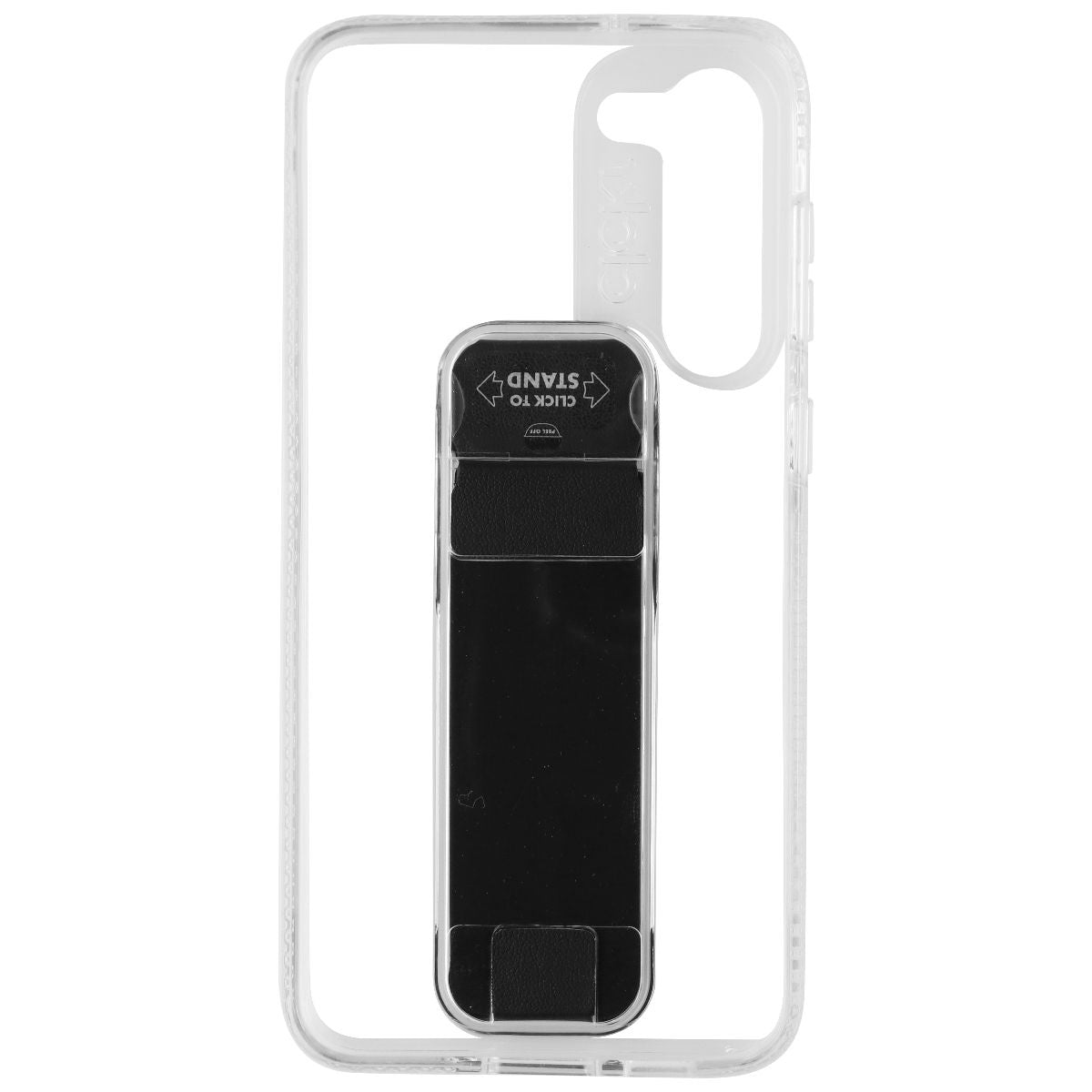 CLCKR Stand & Grip Series Case Samsung Galaxy S23 Plus - Clear/Black - New