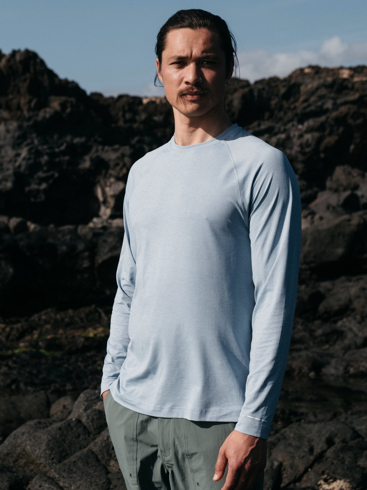 Men's Solar UPF Long Sleeve T-shirt