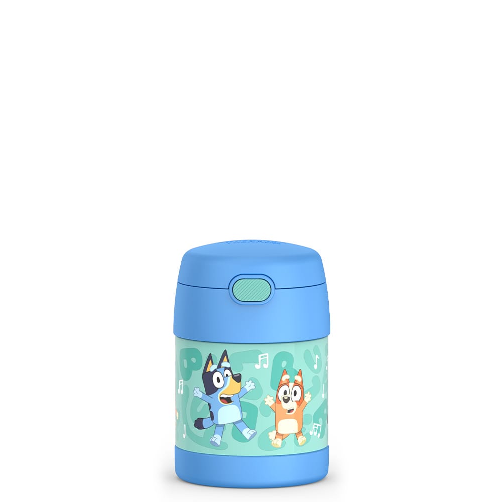 Thermos FUNtainer Licensed Stainless Steel Food Jar, 10oz - Bluey