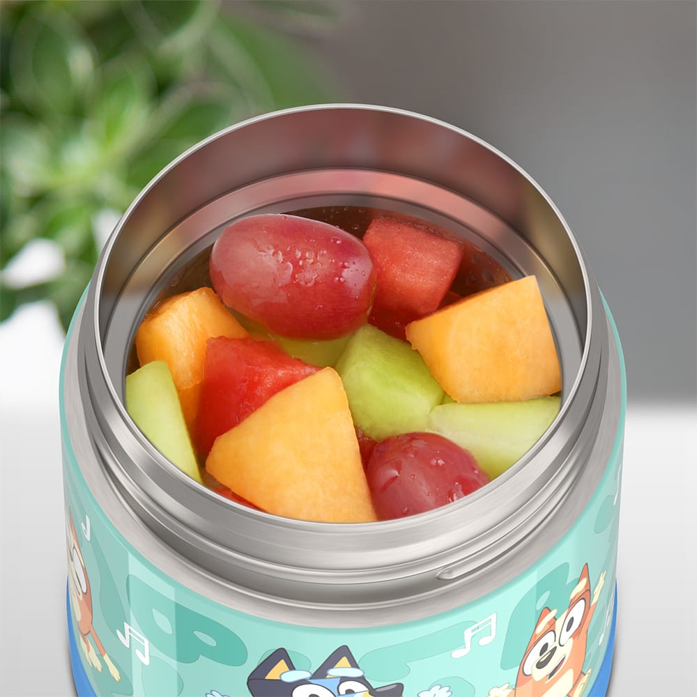 Thermos FUNtainer Licensed Stainless Steel Food Jar, 10oz - Bluey