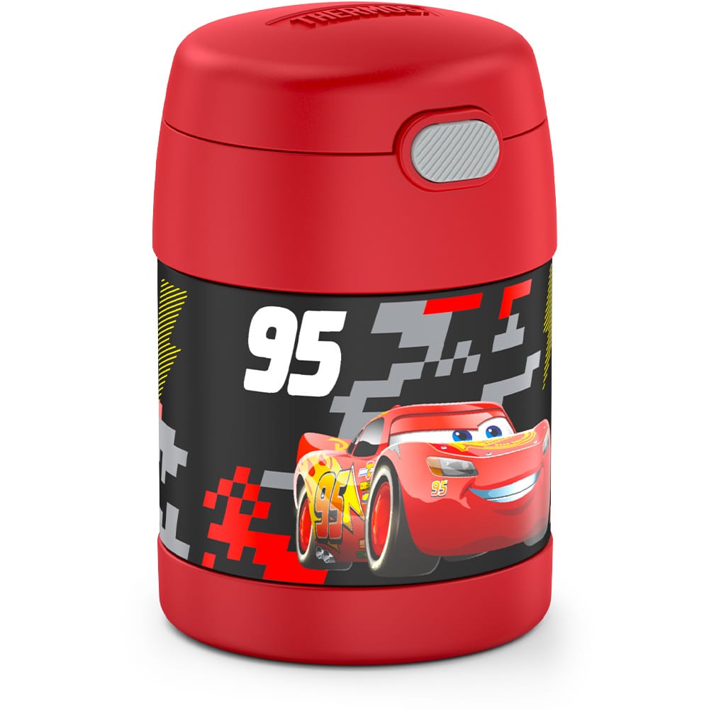 Thermos FUNtainer Licensed Stainless Steel Food Jar, 10oz - Cars