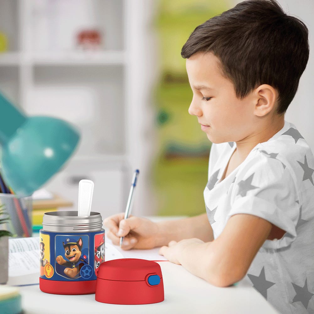 Thermos FUNtainer Licensed Stainless Steel Food Jar, 10oz - Paw Patrol