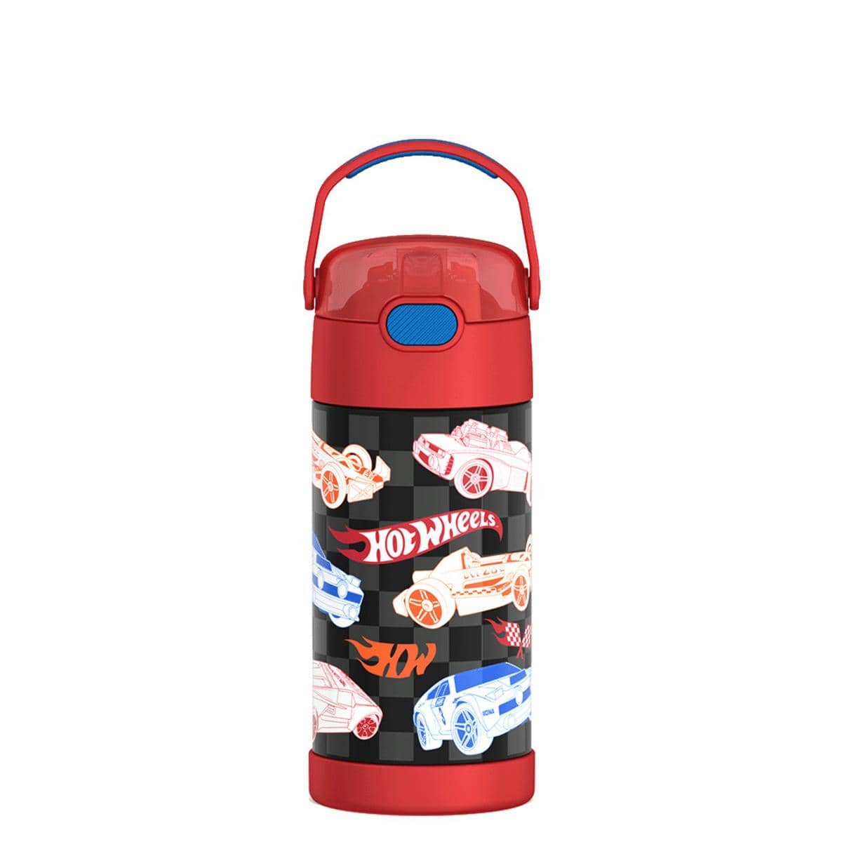 Thermos FUNtainer Vacuum Insulated Stainless Steel Straw Water Bottle