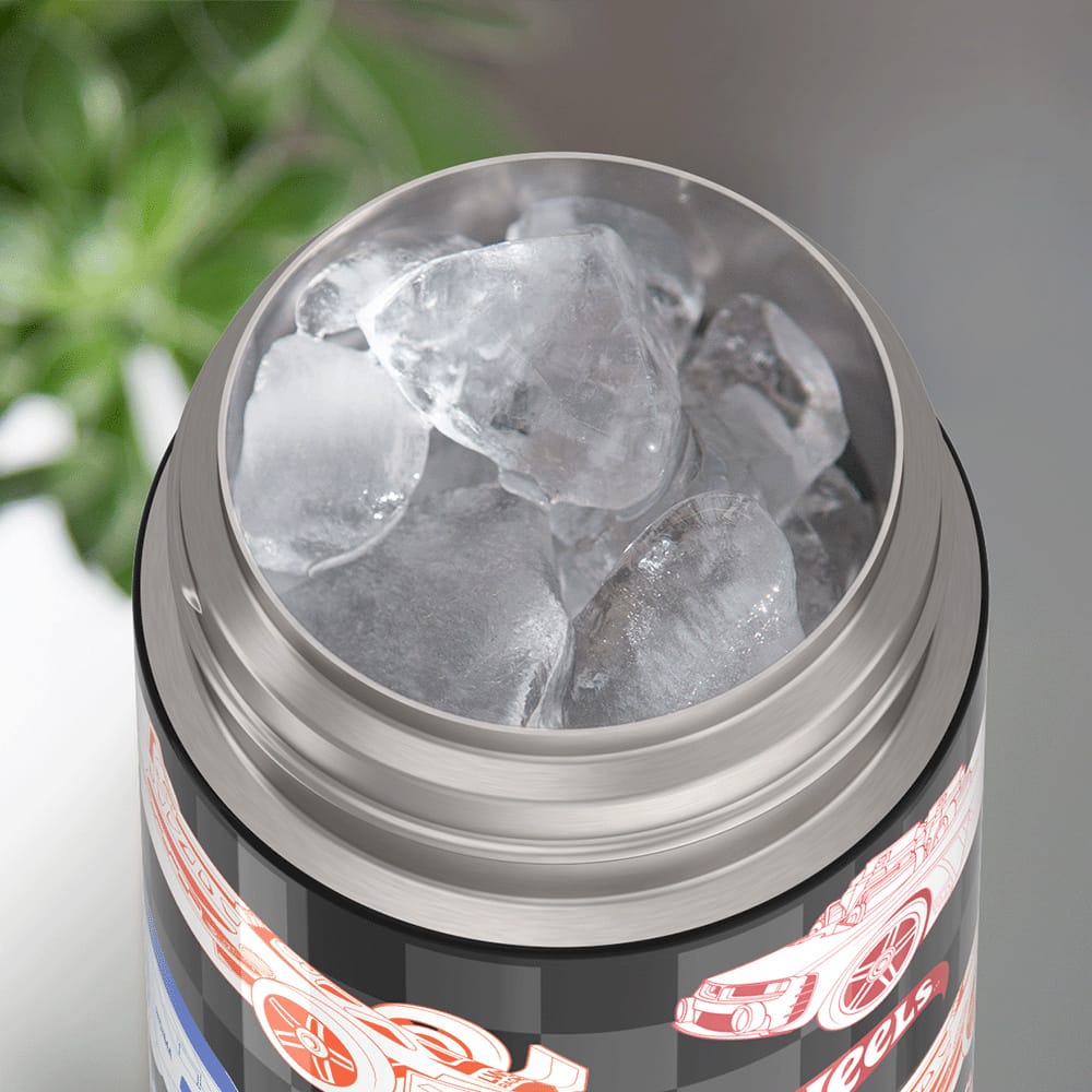 Thermos FUNtainer Vacuum Insulated Stainless Steel Straw Water Bottle