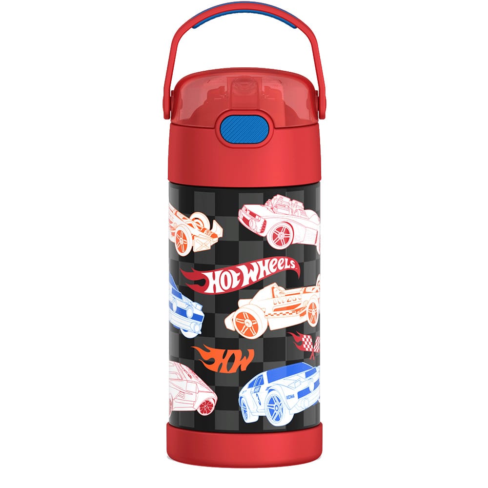 Thermos FUNtainer Vacuum Insulated Stainless Steel Straw Water Bottle