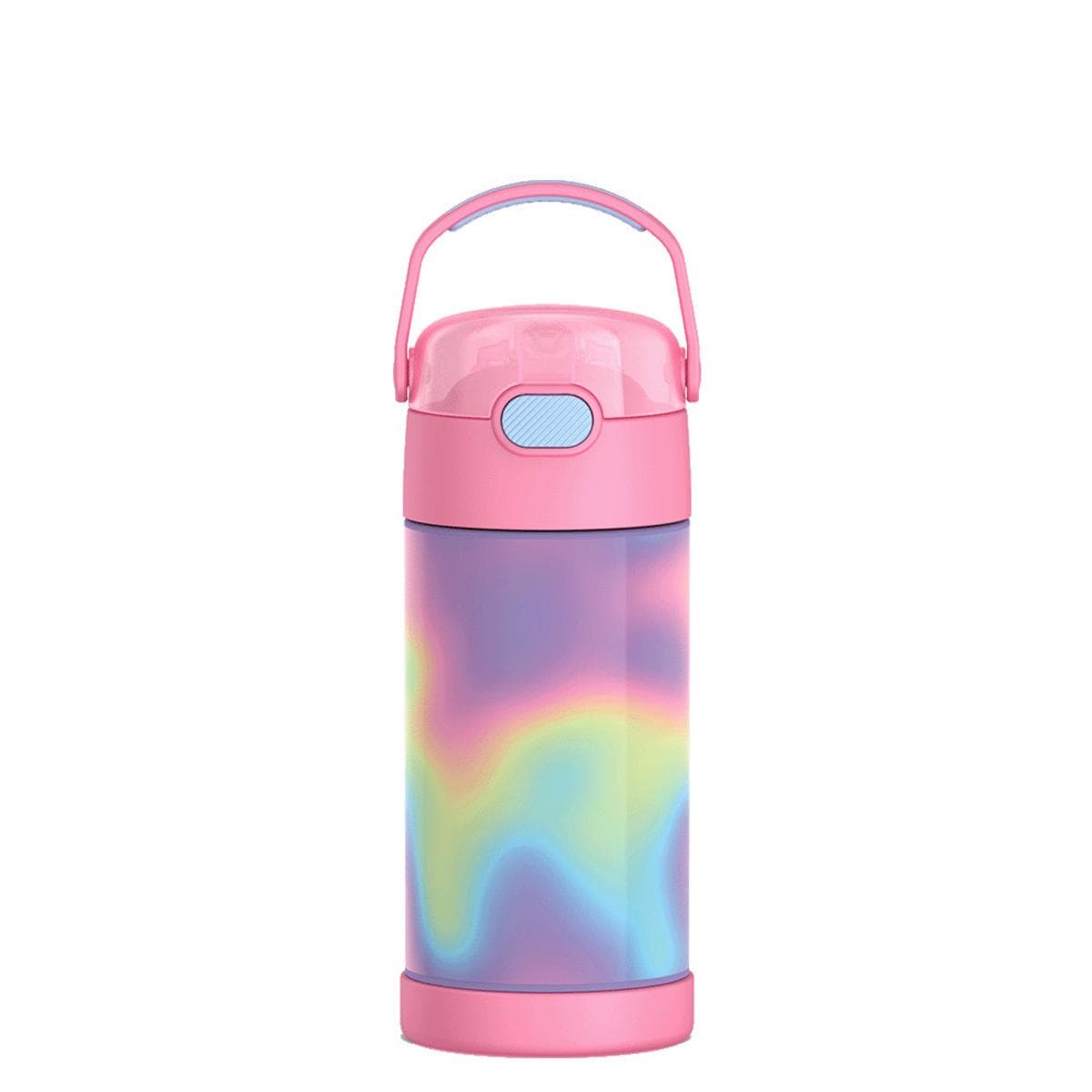 Thermos FUNtainer Vacuum Insulated Stainless Steel Straw Water Bottle