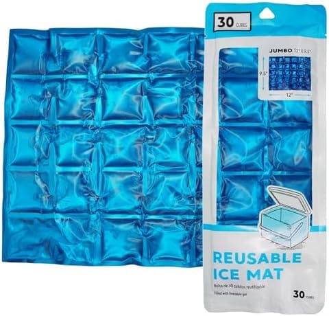 Thermos Reusable 9 Cube Ice Mat - Clear