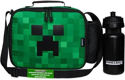 Thermos Soft Lunch Box - Minecraft