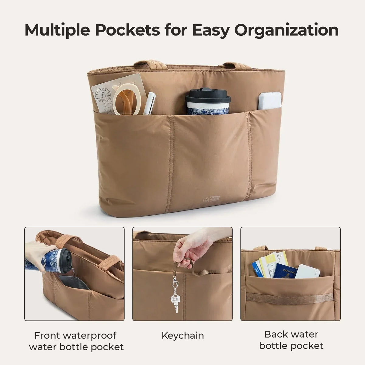 Puffy Tote Bag