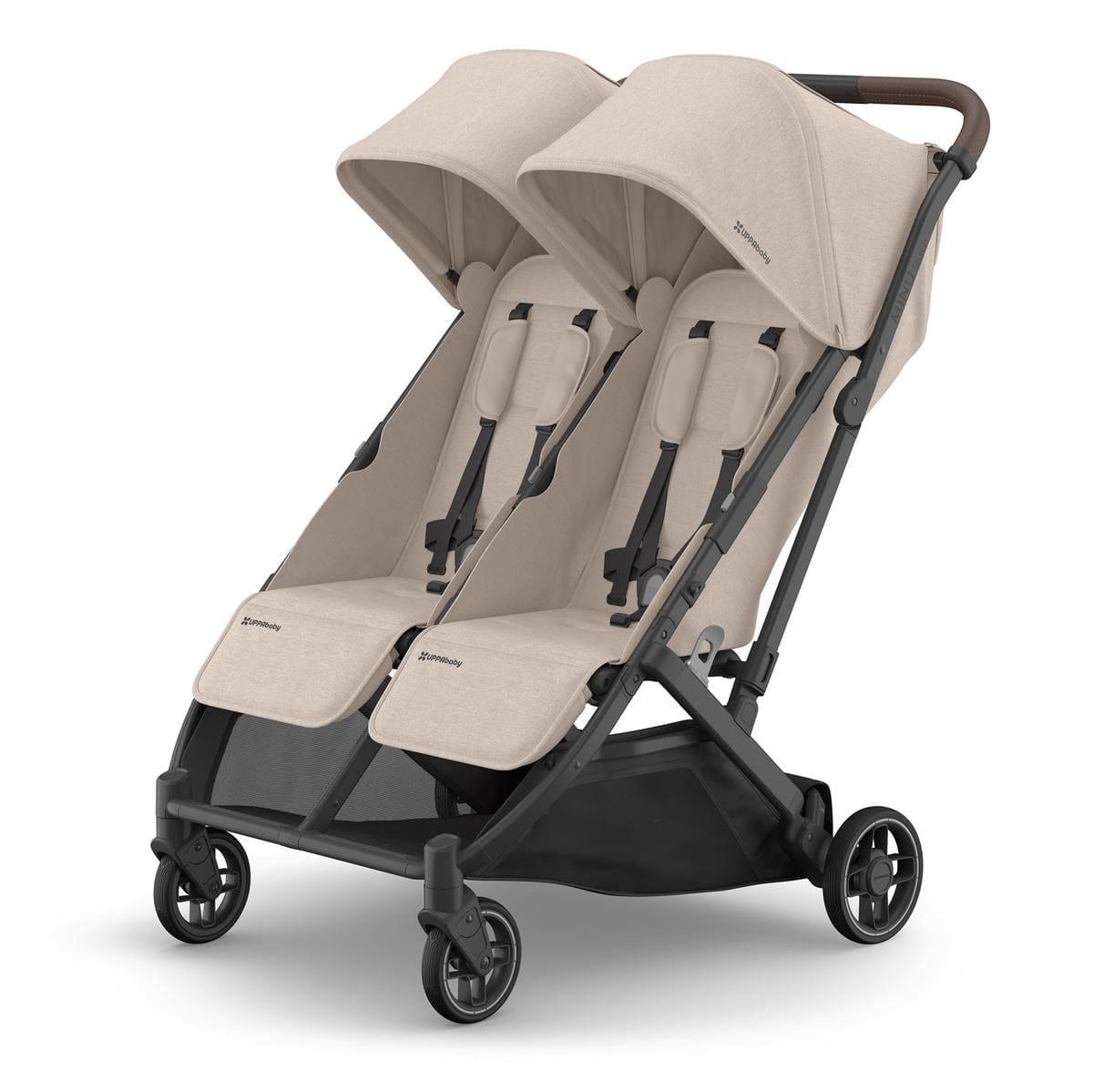 UPPAbaby OPEN BOX Minu Duo Compact Double Stroller - Ada (Sandstone /