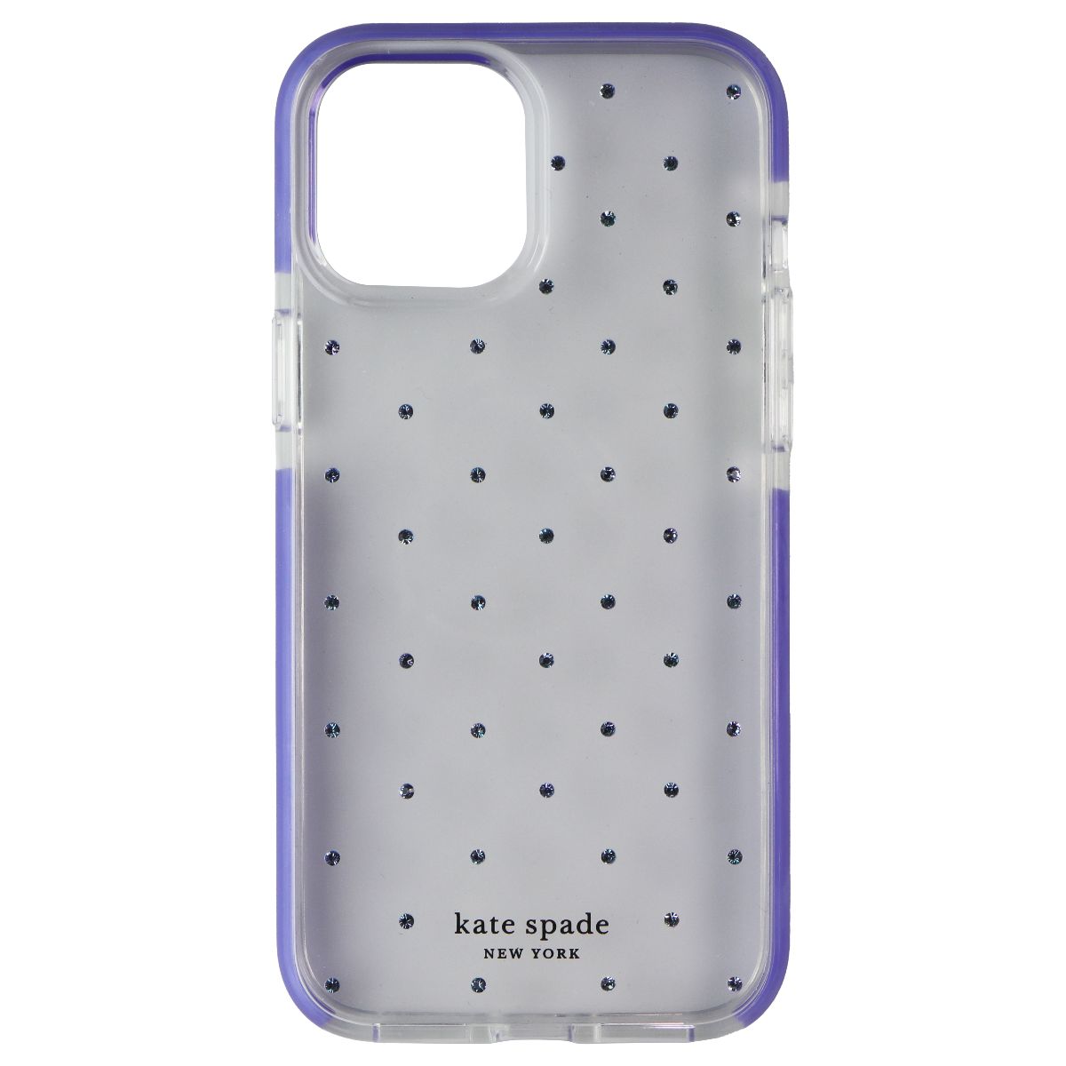 Kate Spade Hardshell Case for iPhone 12 Pro Max - Pin Dot Gems/Lilac Purple - New