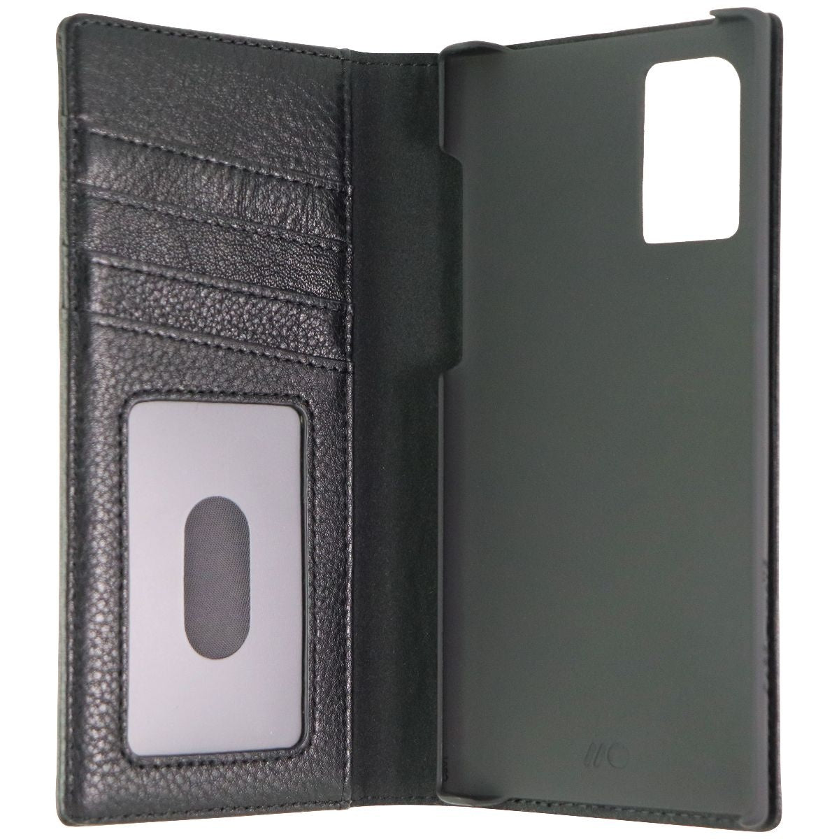Case-Mate Genuine Leather Wallet Folio Case for Samsung Galaxy Note10 - Black - New