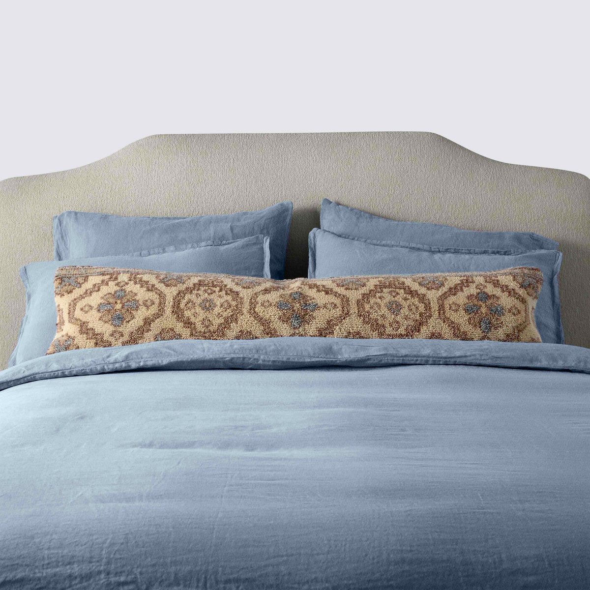 Mabel Hand-Knotted Lumbar Pillow