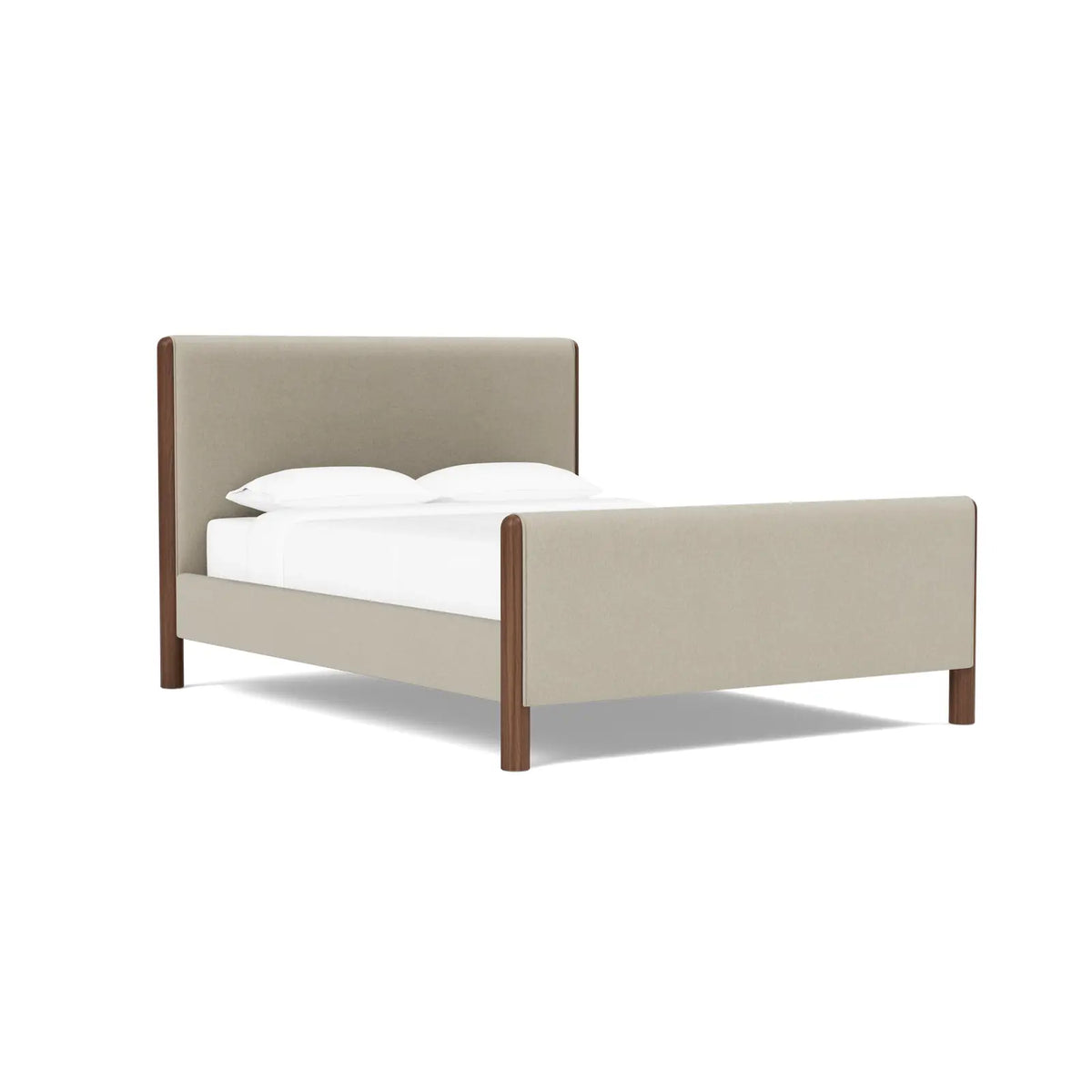 Laurel Bed with High Footboard