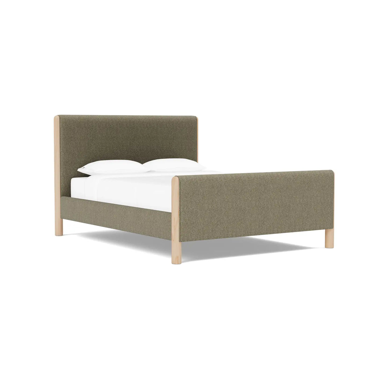 Laurel Bed with High Footboard
