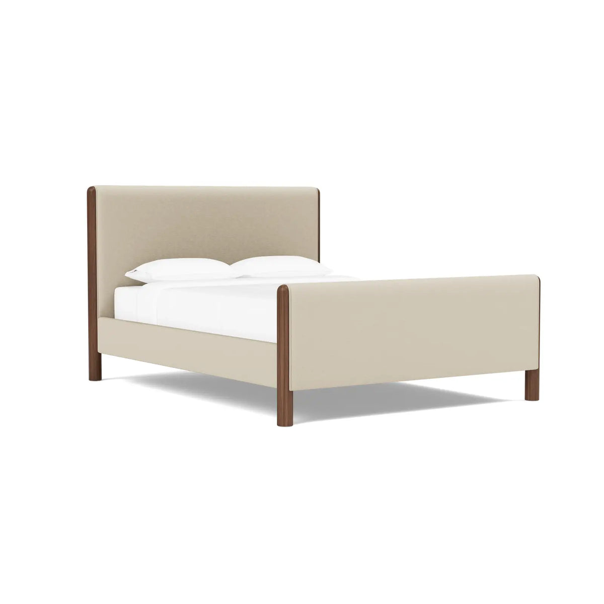 Laurel Bed with High Footboard