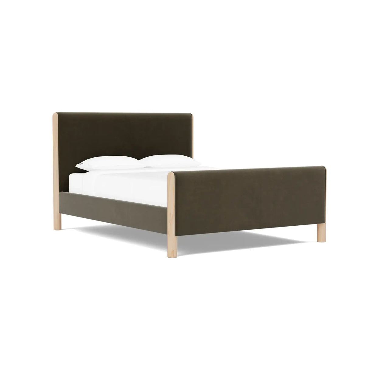 Laurel Bed with High Footboard