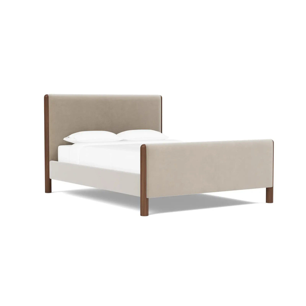 Laurel Bed with High Footboard