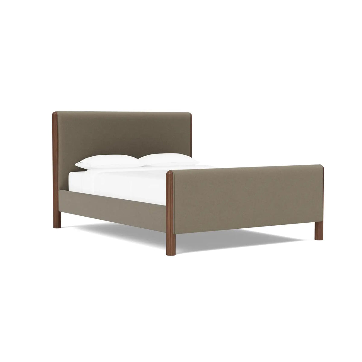 Laurel Bed with High Footboard
