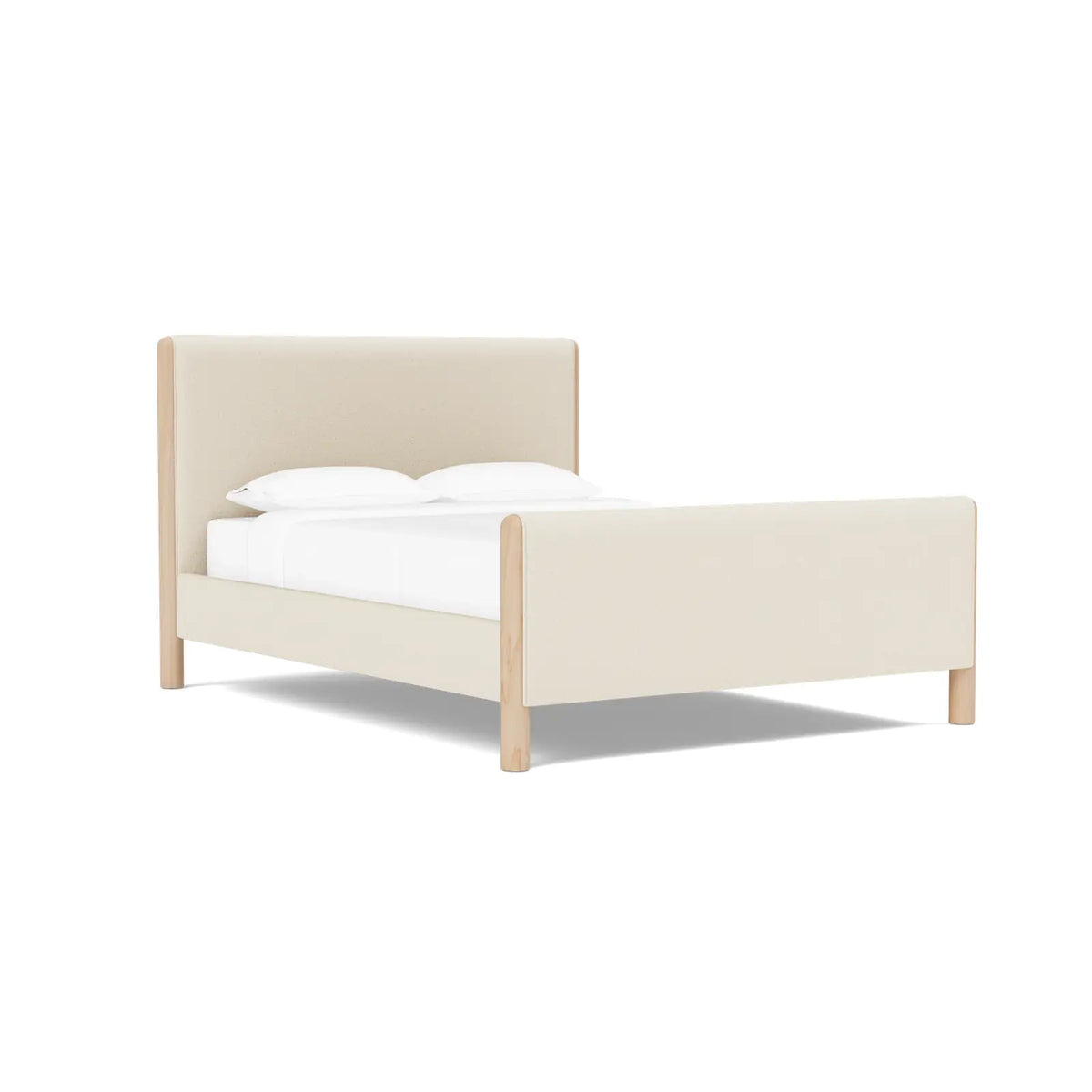 Laurel Bed with High Footboard