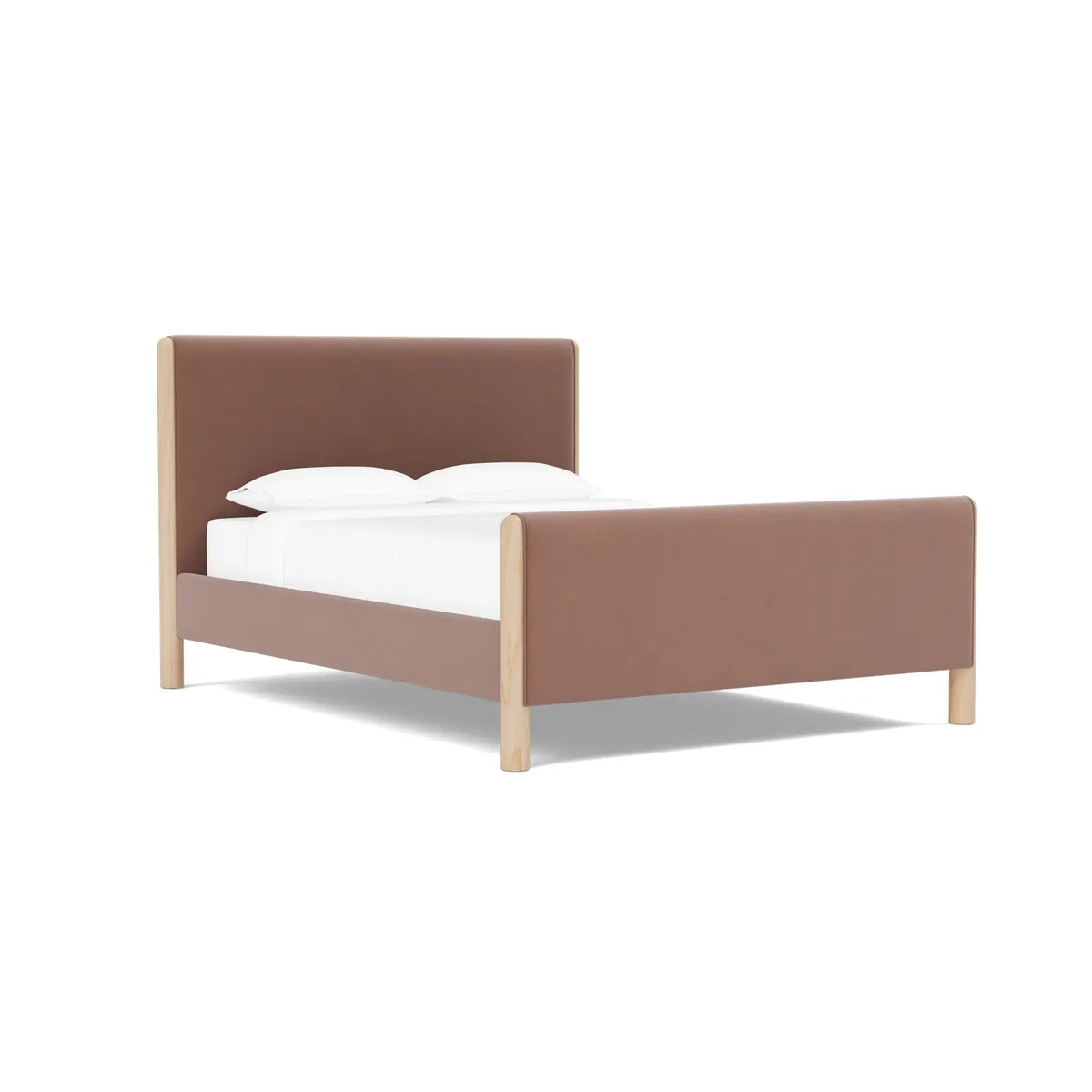 Laurel Bed with High Footboard