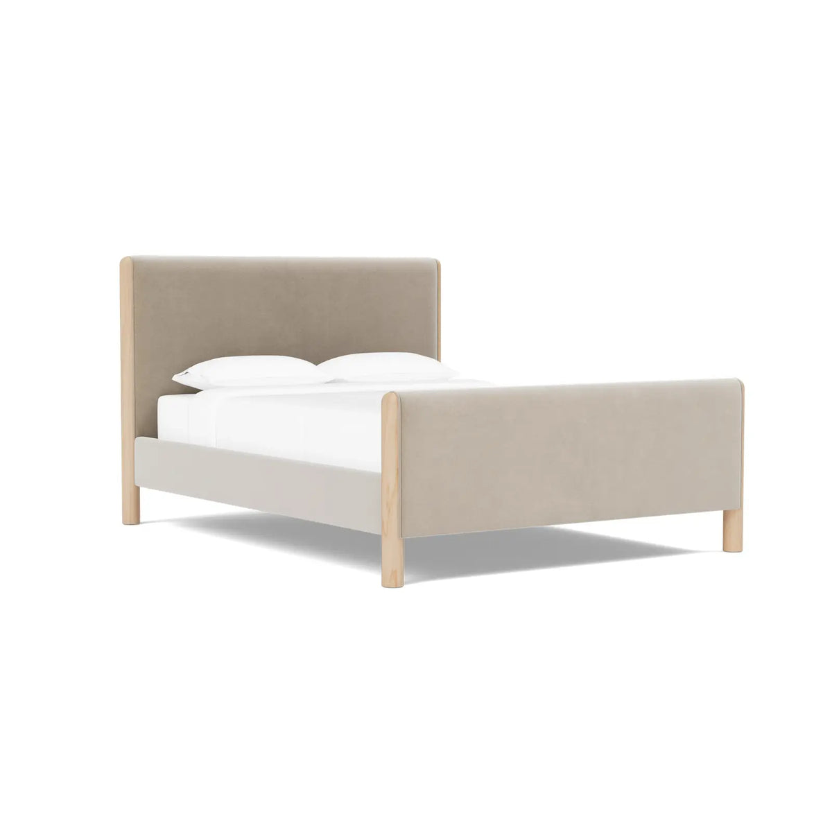 Laurel Bed with High Footboard