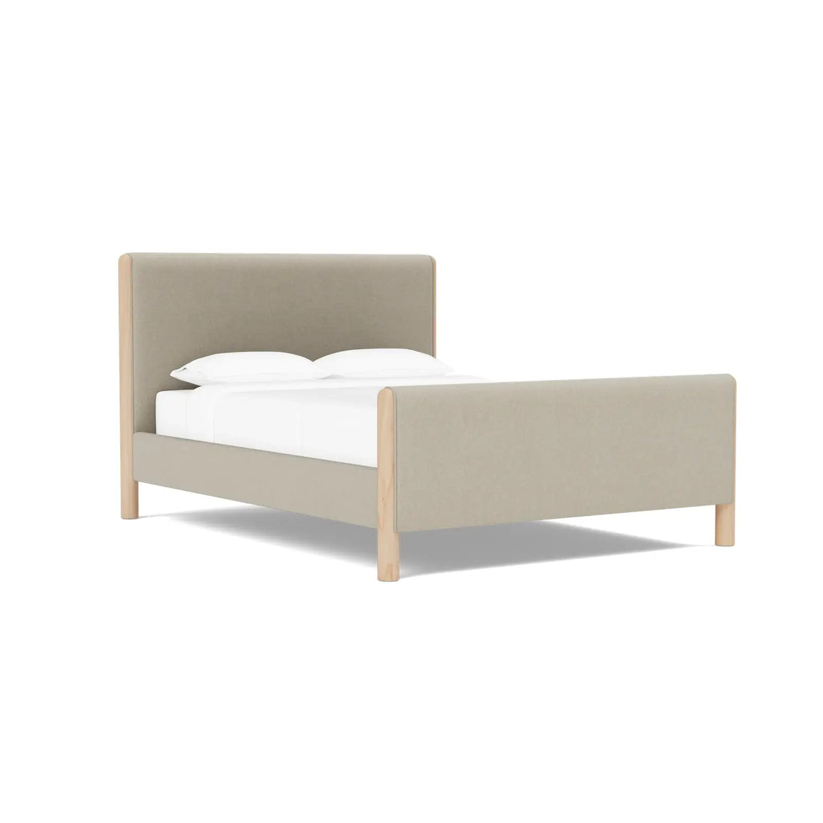 Laurel Bed with High Footboard