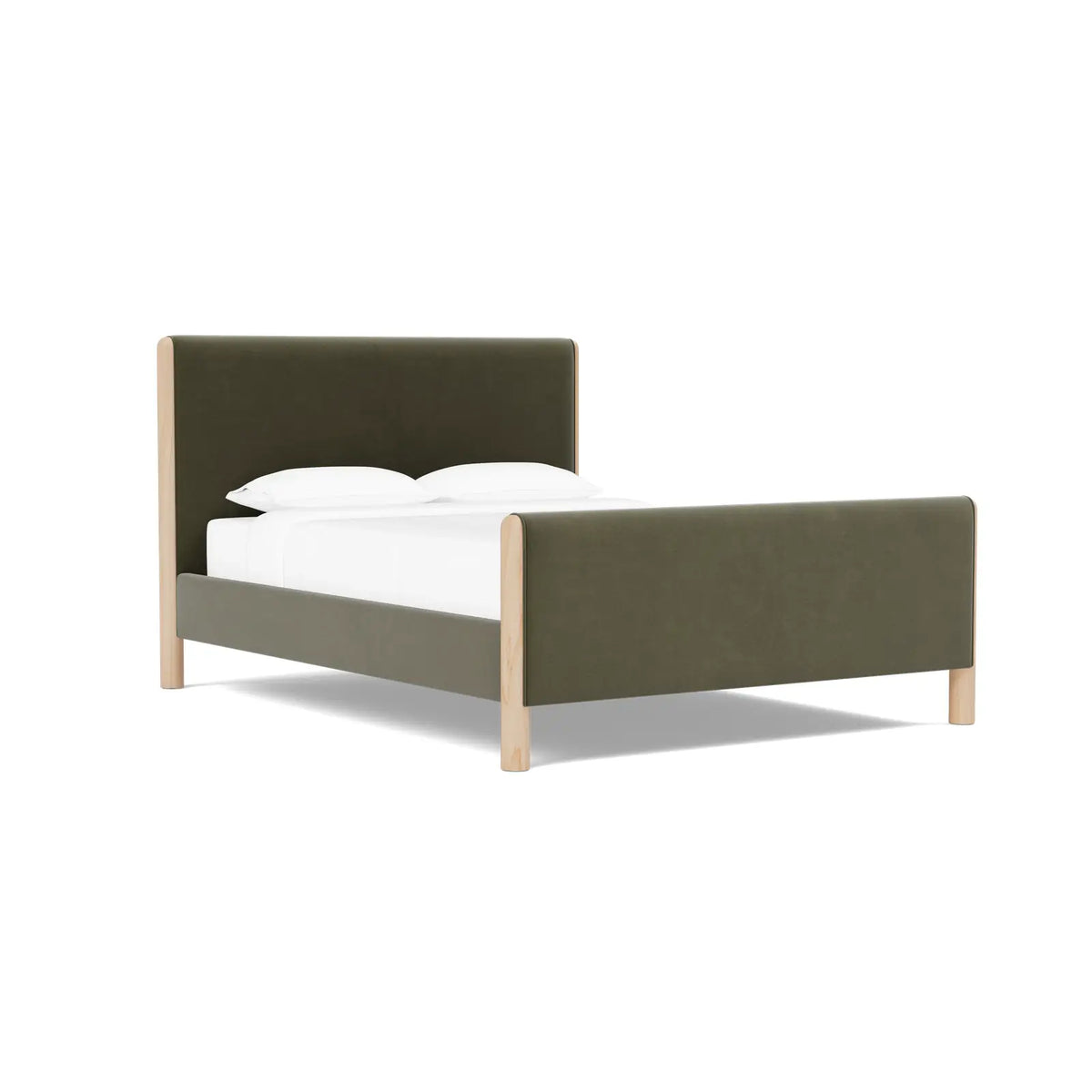 Laurel Bed with High Footboard