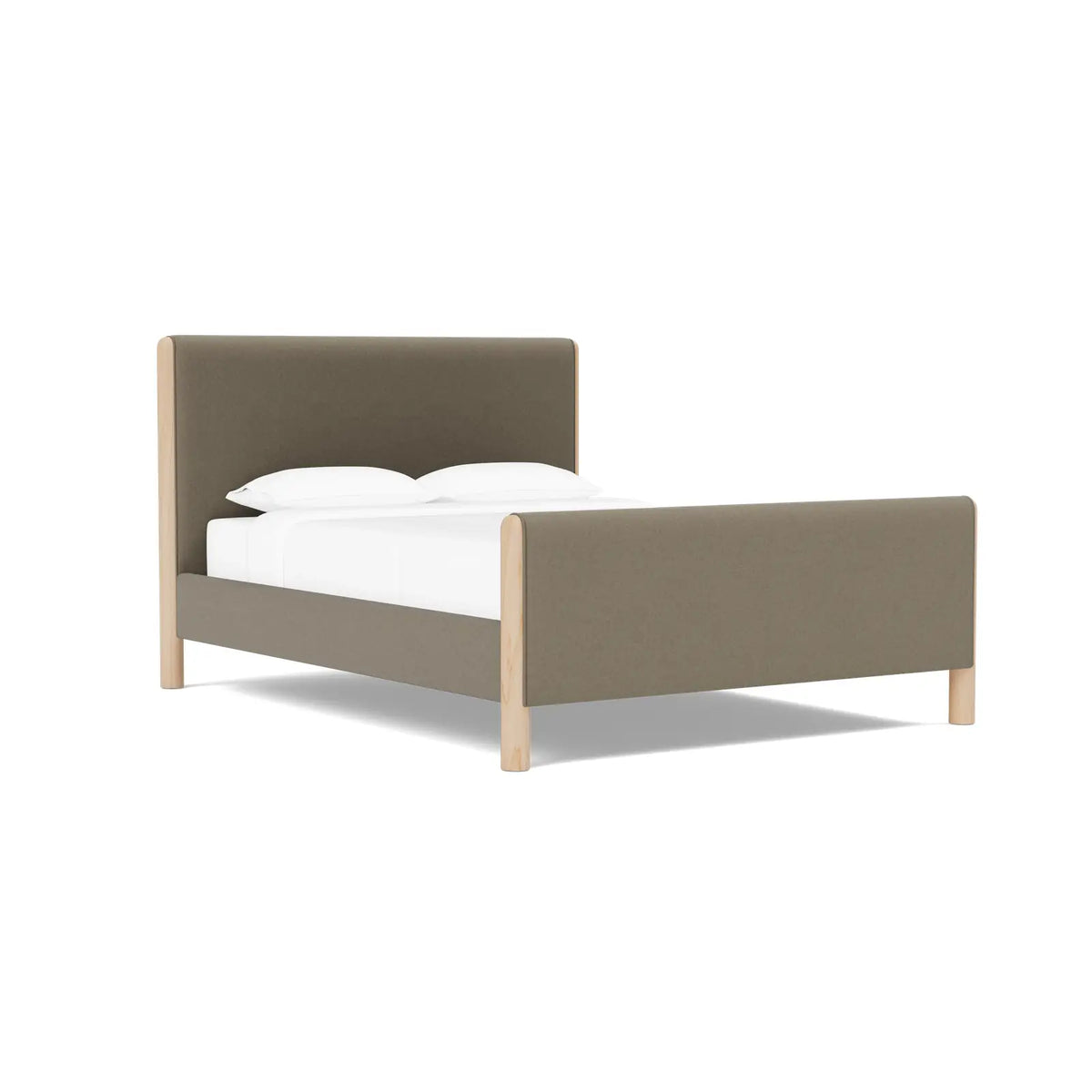 Laurel Bed with High Footboard