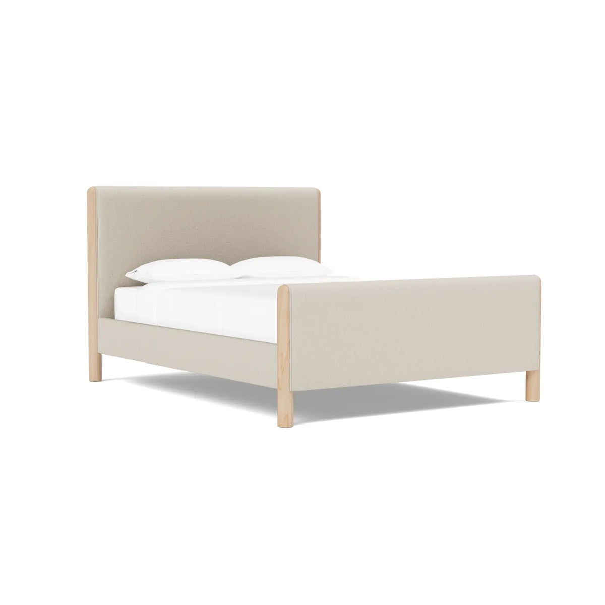 Laurel Bed with High Footboard