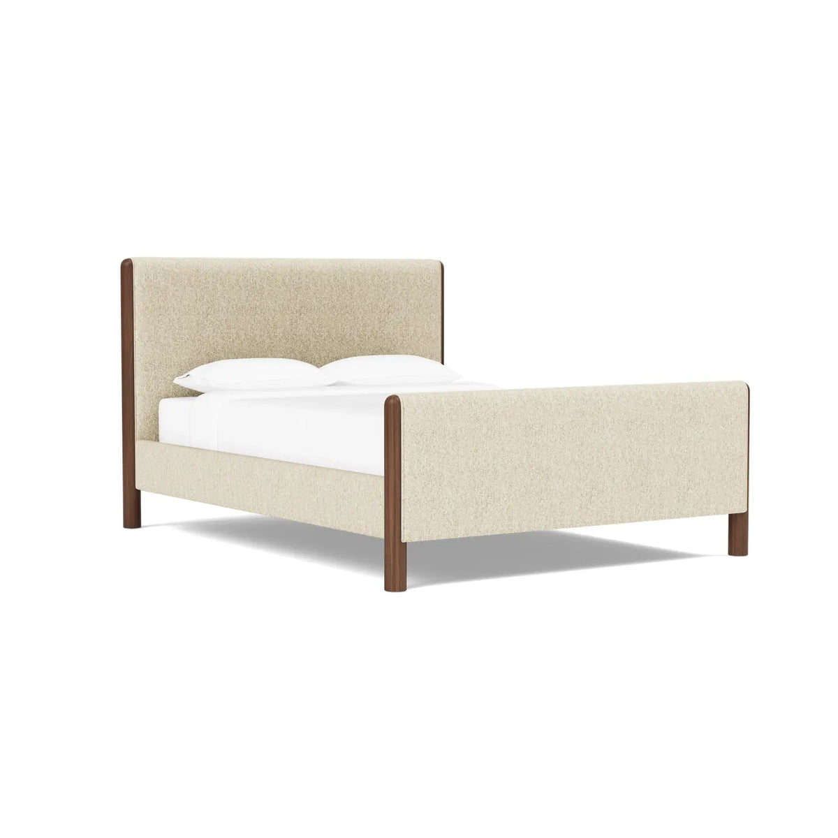 Laurel Bed with High Footboard