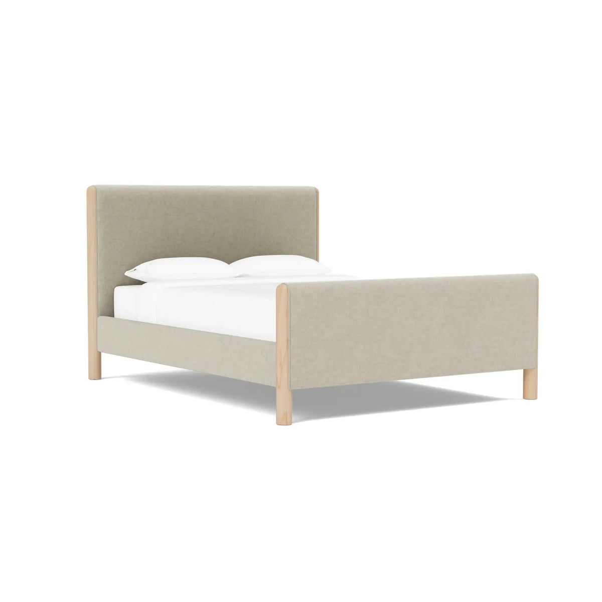 Laurel Bed with High Footboard
