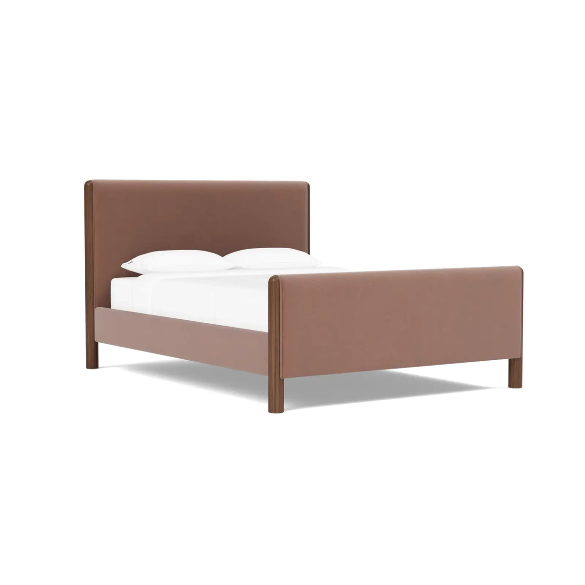 Laurel Bed with High Footboard