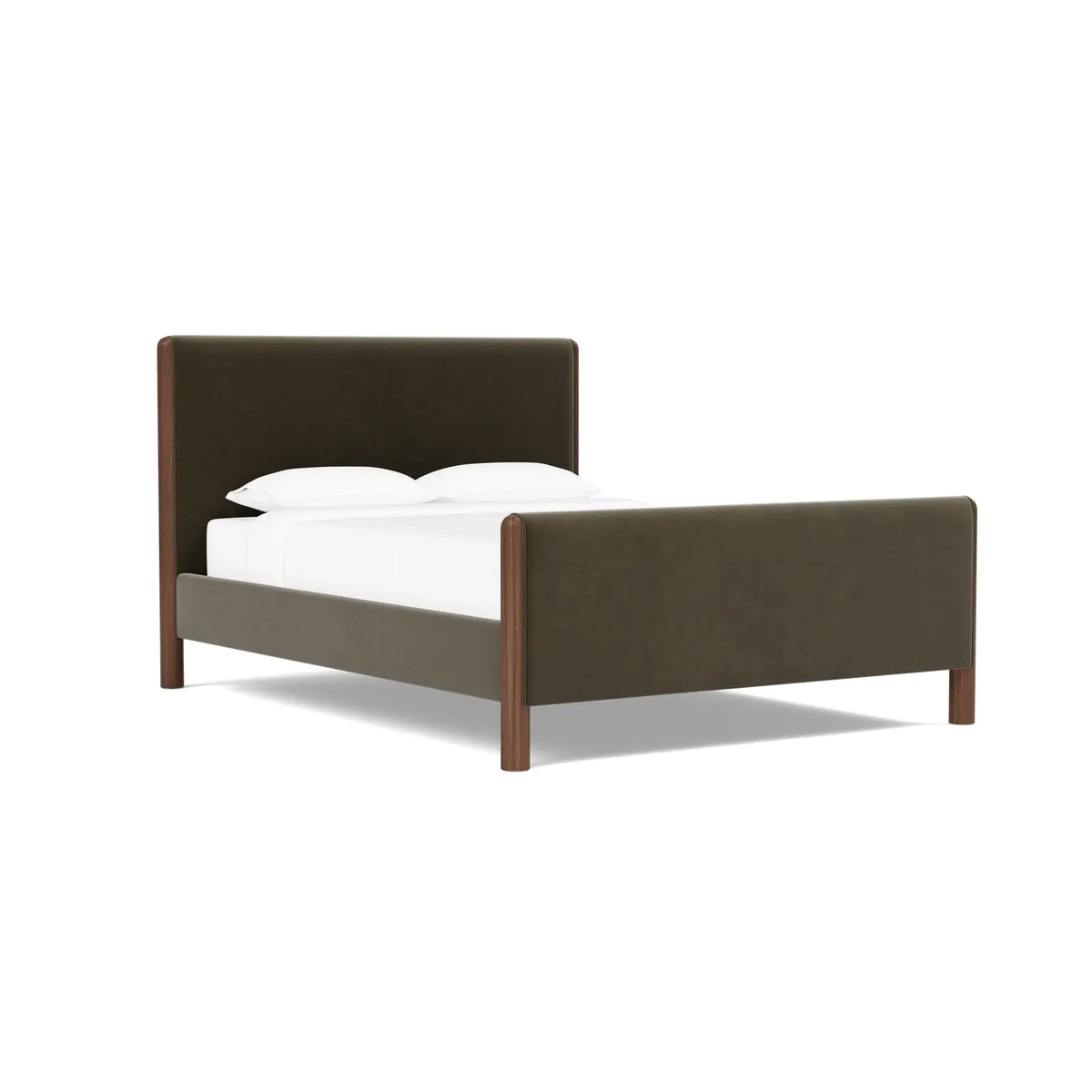 Laurel Bed with High Footboard