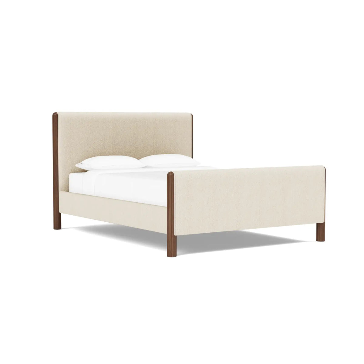 Laurel Bed with High Footboard
