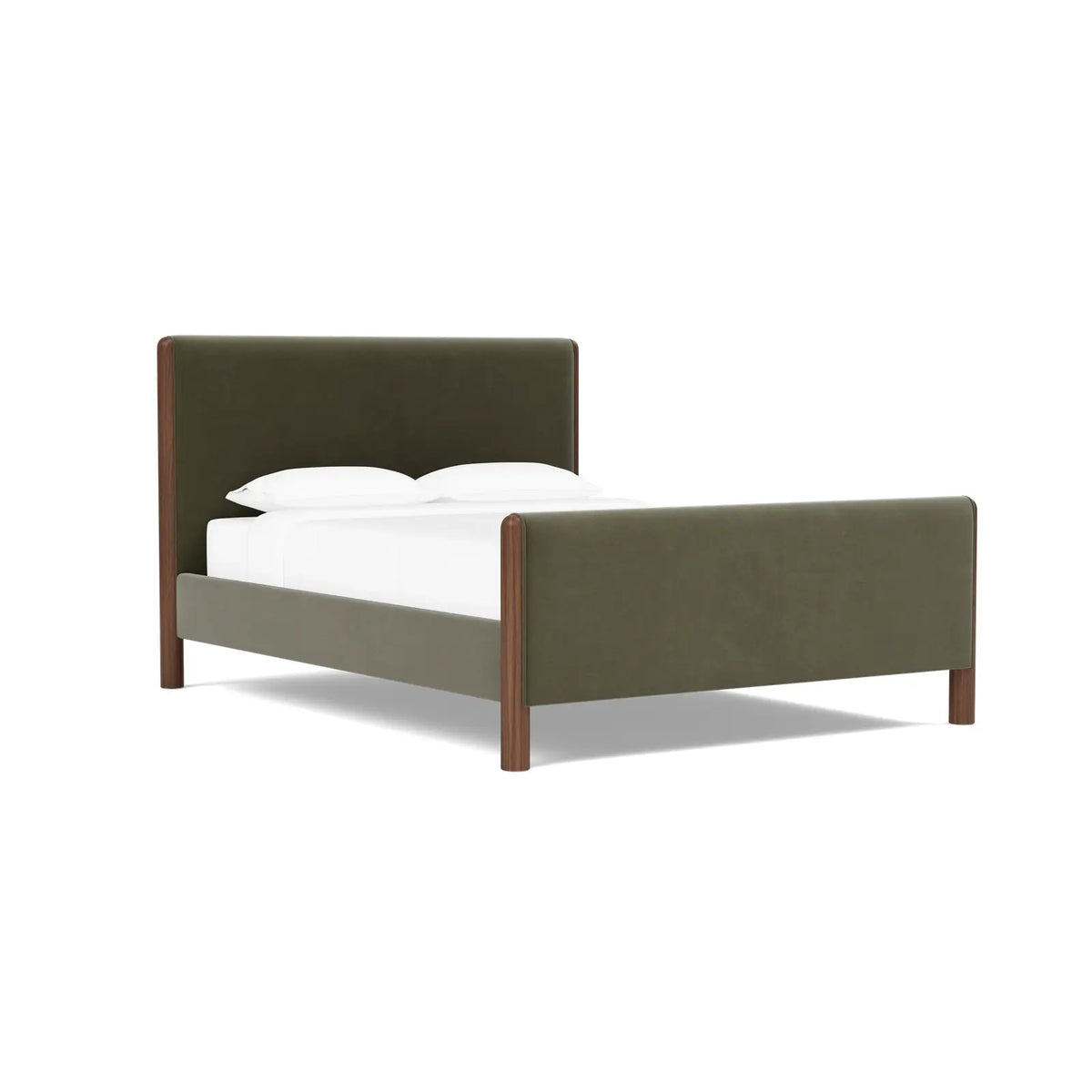 Laurel Bed with High Footboard