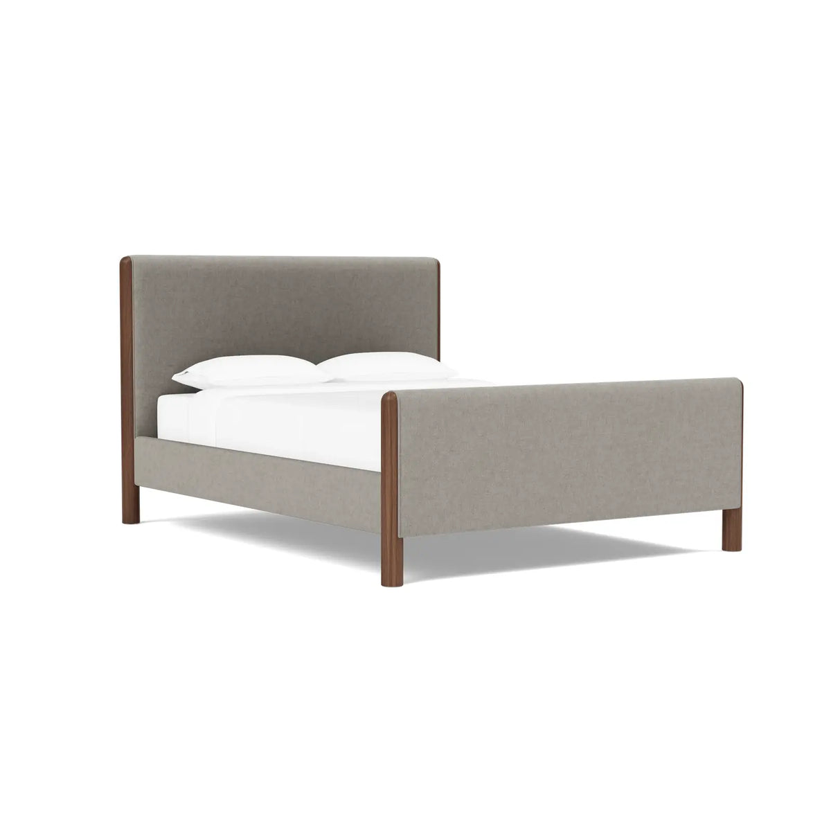 Laurel Bed with High Footboard