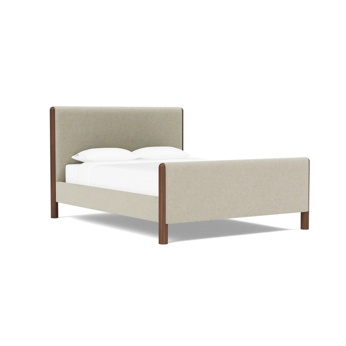 Laurel Bed with High Footboard
