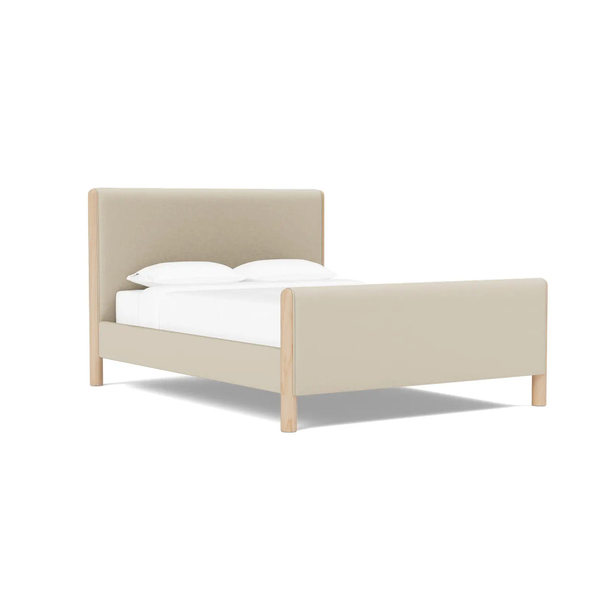 Laurel Bed with High Footboard