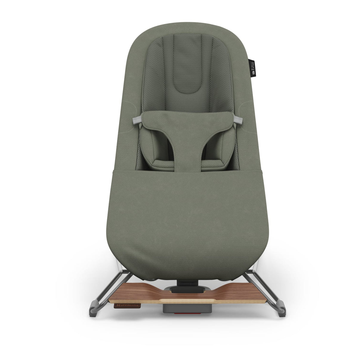 UPPAbaby Mira 3-in-1 Bouncer - Maddie Green Soft Knit (Grey Shine /