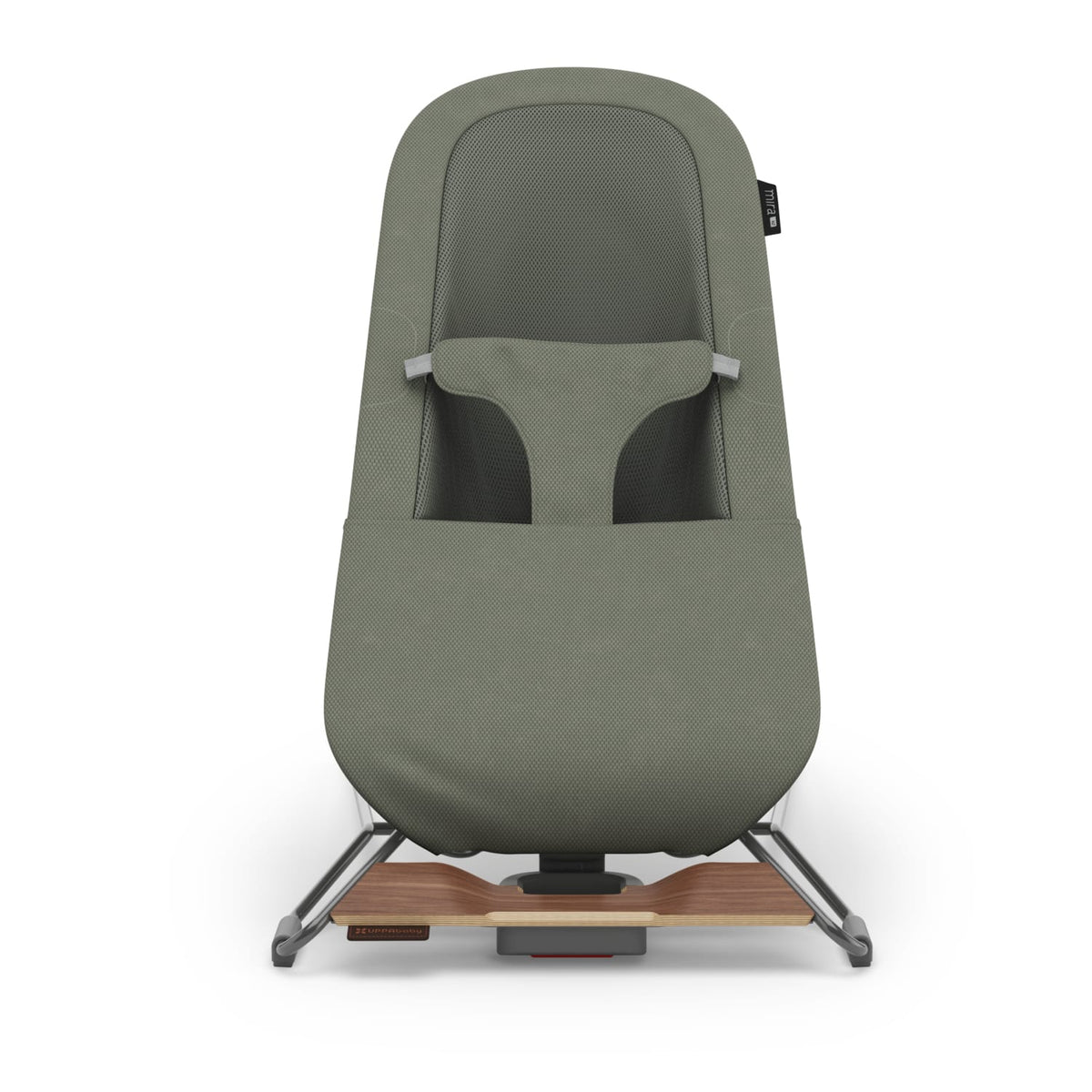 UPPAbaby Mira 3-in-1 Bouncer - Maddie Green Soft Knit (Grey Shine /