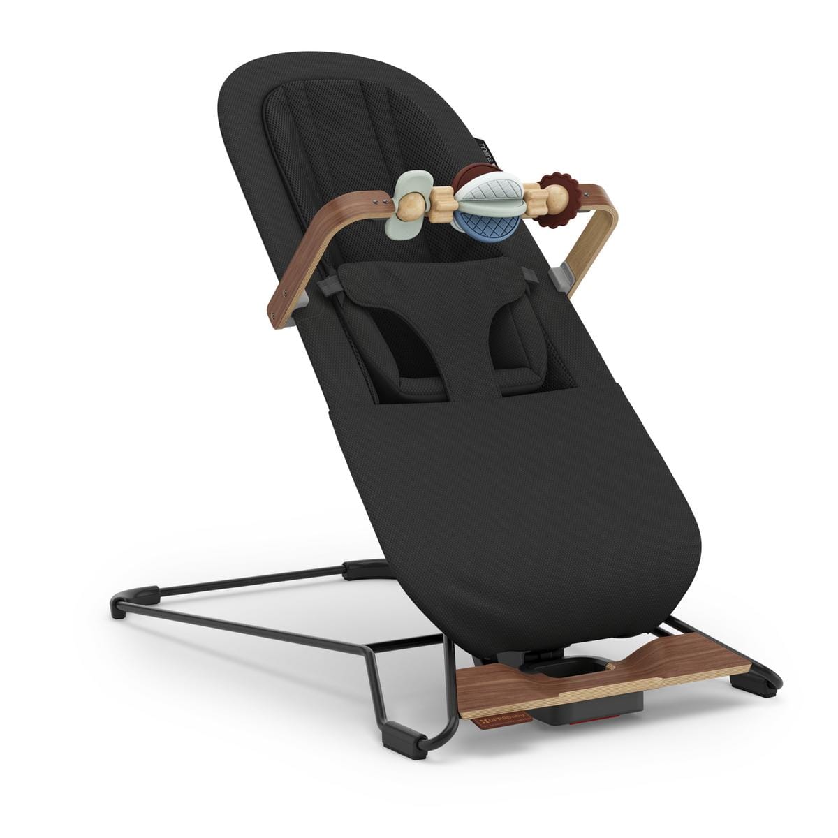 UPPAbaby Mira 3-in-1 Bouncer - Mason Black Soft Knit (Black Matte /